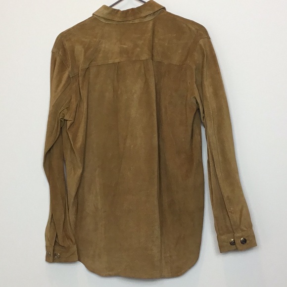 Ginuwine leather oversized shirt size small - Picture 2 of 6